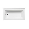 Malibu La Jolla ADA LH Rectangle Massaging Air Jet Bathtub, 60-Inch by 30-Inch by 18-Inch