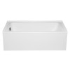 Malibu La Jolla ADA RH Rectangle Massaging Air Jet Bathtub, 60-Inch by 30-Inch by 18-Inch