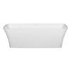 Malibu Orchid Rectangle Soaking Bathtub, 71-Inch by 31-Inch by 23-Inch