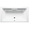 Malibu Westport Rectangle Combination Whirlpool and Massaging Air Jet Bathtub, 66-Inch by 40-Inch by 22-Inch