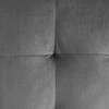 Modway Contour Tufted Cube Performance Velvet Ottoman EEI-3577-GRY Gray