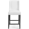 Modway Baron Faux Leather Counter Stool EEI-3736-WHI White