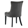 Modway Regent Tufted Performance Velvet Dining Side Chairs - Set of 2 EEI-3780-CHA Charcoal