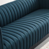 Modway Conjure Tufted Upholstered Fabric Sofa EEI-3928-AZU Azure