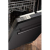 ZLINE 18 in. Compact Black Stainless Steel Top Control Dishwasher with Stainless Steel Tub and Modern Style Handle, 40dBa DW-BS-H-18
