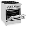 ZLINE 24" 2.8 cu. ft. Range with Gas Stove and Gas Oven in Stainless Steel (RG24)