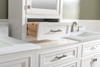 Design Element Milano 84" Double Sink Bathroom Vanity Modular Set in White ML-84MC-WT