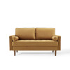 Modway Valour Performance Velvet Loveseat EEI-4004-COG Cognac