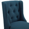 Modway Baronet Bar Stool Upholstered Fabric Set of 2 EEI-4022-AZU Azure