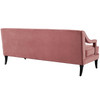 Modway Concur Living Room Set Performance Velvet Set of 2 EEI-4024-DUS-SET Dusty Rose