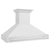 ZLINE 48" Stainless Steel Range Hood with Stainless Steel Handle