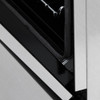 ZLINE Autograph Edition 36" 4.6 cu. ft. Dual Fuel Range with Gas Stove and Electric Oven in DuraSnow® Stainless Steel with Matte Black Accents (RASZ-SN-36-MB)