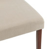 Modway Prosper 5 Piece Upholstered Fabric Dining Set EEI-4179-CAP-BEI Cappuccino Beige