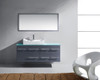 Virtu USA MS-430-G-GR-001 Ceanna 53.5" Single Bath Vanity in Gray with Green Glass Top and Square Sink