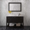 Virtu USA ES-30048-CMRO-ES-002 Winterfell 48" Bath Vanity in Espresso with Cultured Marble Quartz Top and Sink