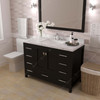 Virtu USA GS-50048-CMSQ-ES-001 Caroline Avenue 48" Bath Vanity in Espresso with Cultured Marble Quartz Top