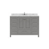 Virtu USA GS-50048-CMRO-CG-NM Caroline Avenue 48" Bath Vanity in Cashmere Gray with Cultured Marble Quartz Top