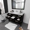 Virtu USA MS-2248-CMSQ-ES Caroline Estate 48" Bath Vanity in Espresso with Cultured Marble Quartz Top