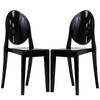 Modway Casper Dining Chairs Set of 2 EEI-906-BLK