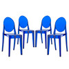 Modway Casper Dining Chairs Set of 4 EEI-908-BLU