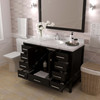 Virtu USA GS-50048-CMRO-ES-002 Caroline Avenue 48" Bath Vanity in Espresso with Cultured Marble Quartz Top