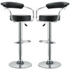 Modway Diner Bar Stool Set of 2 EEI-930-BLK Black