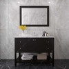 Virtu USA ES-30048-CMSQ-ES Winterfell 48" Bath Vanity in Espresso with Cultured Marble Quartz Top and Sink