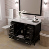 Virtu USA GS-50048-CMSQ-ES Caroline Avenue 48" Bath Vanity in Espresso with Cultured Marble Quartz Top