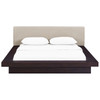 Modway Freja Queen Fabric Platform Bed MOD-5721-CAP-BEI-SET Cappuccino Beige