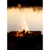 Fire Pit Art Scallop/Tidal Fire Pit