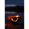 Fire Pit Art Antlers Fire Pit