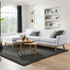 Modway EEI-2068-WHI-SET Engage Left-Facing Upholstered Fabric Sectional Sofa - White