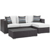 Modway EEI-2364-EXP-SET Convene 3 Piece Outdoor Patio Sofa Set