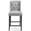 Modway EEI-4020 Baronet Counter Bar Stool Upholstered Fabric Set of 2