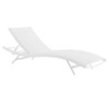 Modway EEI-4038-WHI Glimpse Outdoor Patio Mesh Chaise Lounge Set of 2