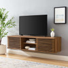 Modway EEI-4267-WAL Render 60" Wall-Mount Media Console TV Stand - Walnut