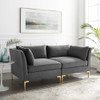 Modway EEI-4268 Ardent Performance Velvet Loveseat