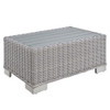 Modway EEI-4355-LGR Conway Sunbrella® Outdoor Patio Wicker Rattan 4-Piece Furniture Set