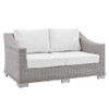 Modway EEI-4356-LGR Conway Sunbrella® Outdoor Patio Wicker Rattan 5-Piece Furniture Set