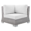 Modway EEI-4360-LGR Conway Sunbrella® Outdoor Patio Wicker Rattan 9-Piece Sectional Sofa Set