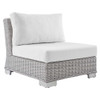 Modway EEI-4363-LGR Conway Sunbrella® Outdoor Patio Wicker Rattan 6-Piece Furniture Set