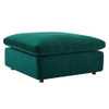 Modway EEI-4365 Commix Down Filled Overstuffed Performance Velvet Ottoman