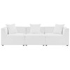 Modway EEI-4379 Saybrook Outdoor Patio Upholstered 3-Piece Sectional Sofa