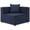 Modway EEI-4379 Saybrook Outdoor Patio Upholstered 3-Piece Sectional Sofa