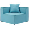 Modway EEI-4380 Saybrook Outdoor Patio Upholstered 4-Piece Sectional Sofa