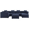 Modway EEI-4387 Saybrook Outdoor Patio Upholstered 7-Piece Sectional Sofa