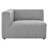 Modway EEI-4396 Bartlett Upholstered Fabric Left-Arm Chair