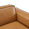 Modway EEI-4493-TAN Restore Right-Arm Vegan Leather Sectional Sofa Chair - Tan