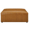 Modway EEI-4517-TAN Bartlett Vegan Leather 4-Piece Sectional Sofa - Tan