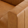 Modway EEI-4519-TAN Bartlett Vegan Leather 4-Piece Sectional Sofa - Tan